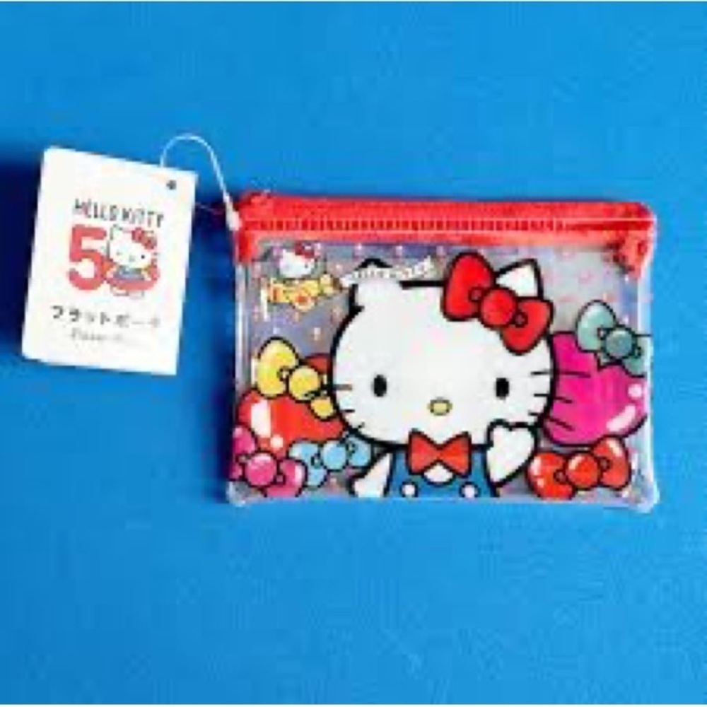 Hello Kitty 50 Anniversary Bag/Accessory NWT